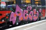 Auch dieses Spraybild am 13.11.14 an einem Talent 2 Triebzug gesehen im Bhf.