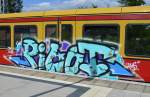 Graffiti gesichtet am 09.06.15 Berlin-Karow.