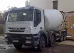 IVECO TRAKKER 410 Betonmischfahrzeug, 11.11.13 Berlin-Pankow.