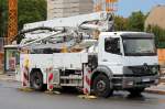 MB ATEGO 1828 mit Betonpumpe Typ?, 23.08.11 Berlin-Pankow.