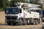 MB ACTROS 3341 mit Betonpumpe der Fa.