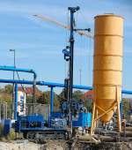 Bohrsystem Typ? auf der Gro�baustelle am Berliner Hbf., 17.10.12