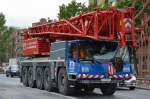 Fahrzeugkran 5-Achs LIEBHERR LTM ? der Fa. BTB Logistik GmbH am 05.05.15 Berlin-Beusselbrücke.