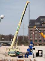 Ein LIEBHERR LTM 1250 bze.