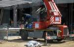 TEREX DEMAG AC30 City Fahrzeugkran der Fa. BTB am 01.07.14 Großbausteller Berlin Ostkreuz.