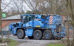 TEREX DEMAG AC 40 CITY Fahrzeugkran der Fa.IMB Industriemmontagen Burg GmbH am 04.04.16 Berlin-Wuhlheide.