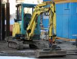 AMMANN YANMAR ViO33 Minibagger, 05.12.12 Berlin-Pankow.