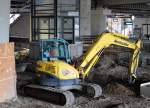 Ammann Yanmar Global Vio 75 Minibagger der Fa. Hentschke Großbaustelle Berlin-Ostkreuz.