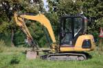 CAT Minibagger Typ 302.5, 19.08.11 Berlin-Pankow.