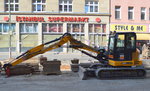 Kompaktbagger JCB 86/C.1eco der Fa. MATTHÄI am 08.09.16 Berlin Neukölln.