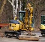 Minibagger KOMATSU PC78MR der Fa.