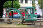 Ein KUBOTA KX 61 Minibagger, 16.05.11 Berlin Sch�nhauser Allee.