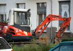 Minibagger KUBOTA KX61-3, 24.08.09 Berlin Prenzl.Berg.