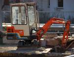 Minibagger TAKEUCHI TB15 A der Fa.