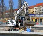 LIEBHERR 918 Compact Mobilbagger der Fa.