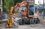 STRABAG LIEBHERR Typ 312 Mobilbagger am 01.08.10 Berliner Str.