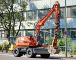TEREX ATLAS TW130 Mobilbagger am 19.05.11 Berlin-Pankow.