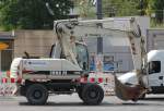 TEREX ATLAS 1905 M AWE5 der Baufirma EUROVIA am 27.07.10 Berliner Str.
