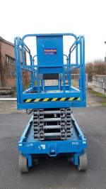 Scherenarbeitsbühne Genie GS-3246 mit 12m Arbeitshöhe, Gewicht: 2800Kg