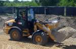Ein CAT 907H2 Radlader der Fa.