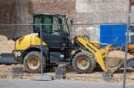 KOMATSU WA? Radlader, 04.05.12 Baustelle an der Sch�nhauser Allee Berlin.