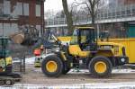 KOMATSU WA200PZ Radlader, 11.02.13 Gro�baustelle Berlin-Ostkreuz.
