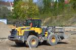 KOMATSU WA320PZ Radlader, 15.04.14 Großbaustelle Berlin-Ostkreuz.