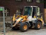 Ein LIEBHERR 507 Stereo Radlader am 05.05.08 Berlin-Pankow.