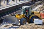 NEW HOLLAND W 190 B Radlader am 01.10.13 Gro�baustelle Berlin-Ostkreuz.
