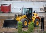 Radlader NEW HOLLAND W190B, 02.08.08 Abri�arbeiten Spandauer Damm Br�cke Berlin.