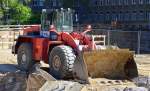 O&K L45 SERIE C Radlader der Fa.BRIES KORN, 28.04.14 Baumaßnahme Krankenhaus am Friedrichshain.