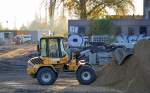 Ein Radlader VOLVO L35B PRO der Fa.