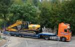 VOLVO 460 EEV Zugmaschine mit Ladebr�cke der Fa.
