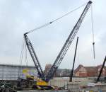 Heute pr�sentierte sich der LIEBHERR LR 1750 der Fa.