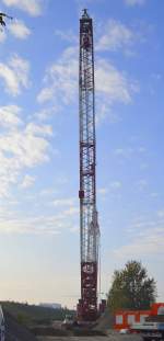 Gesamtansicht des DEMAG CC 2800 Raupenkrans der Fa.