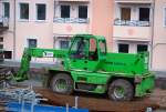 MERLO ROTO Typ? Teleskoplader der Baufirma EUROVIA am 20.12.08 Neubau S.Bhf.