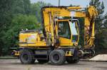 Ein weiterer LIEBHERR 900 Litronic Zweiwegenbagger der Fa.