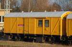 Bahndienstwagen der DB Bahnbau Gruppe mit der Nr.