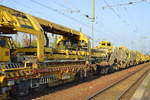 Detailaufnahmen der Plasser & Theurer Schnellumbaumaschine SUM 315  B�ffel  (99 80 9211 005-0 D-DB) am 16.10.17 Bf.