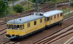 Gleismesszug mit 726 005-2 + 725 005-3 am 25.06.08 H�he Berliner Westhafen.