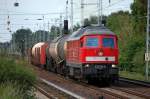 232 354-8 mit gemischtem G�terzug am 11.06.13 Berlin-Karow.