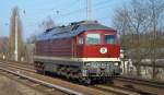 DGT/DB Banhbau Gruppe 232 223-8 am 19.02.15 Berlin-Karow.