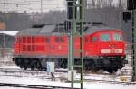 233 636-0 stand heute in Bereitschaft gegen�ber dem S-Bhf.