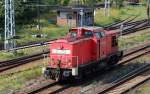 298 317-9 f�hrt im RLCW in Elstal ein und wird dort erstmal in Bereitschaft abgestellt, 10.09.12