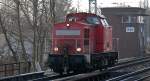 298 327-8 Richtung Bernau am 05.02.14 Berlin-Karow.