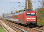 EC 179 mit 101 081-8, 19.04.11 Berlin-Karow.