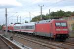 An einem PbZ h�ngend wird 101 065-1 von 101 093-3 am 15.09.11 gezogen Richtung Berlin Rummelsburg, Berlin-Blankenburg.