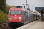 IC 2388 mit der Werbe 101�r 101 083-4 Richtung Berlin Hbf.