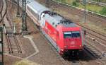 101 089-1 mit IC Nr.? Richtung Berlin Hbf.(tief) am 05.08.13 Berlin-Putlitzbr�cke.