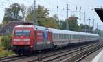IC 2355 mit 101 029-7 mit der Tourimuswerbung für die Schweiz am 07.10.14 Berlin-Karow.